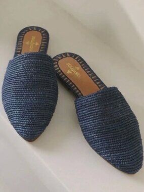 NWOT Bulibasha Babouche Slides Sz. 40 (US 9)